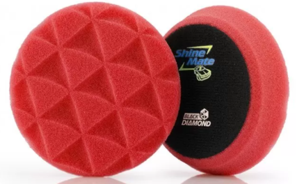 Shinemate Diamond Pad 4" (Red)