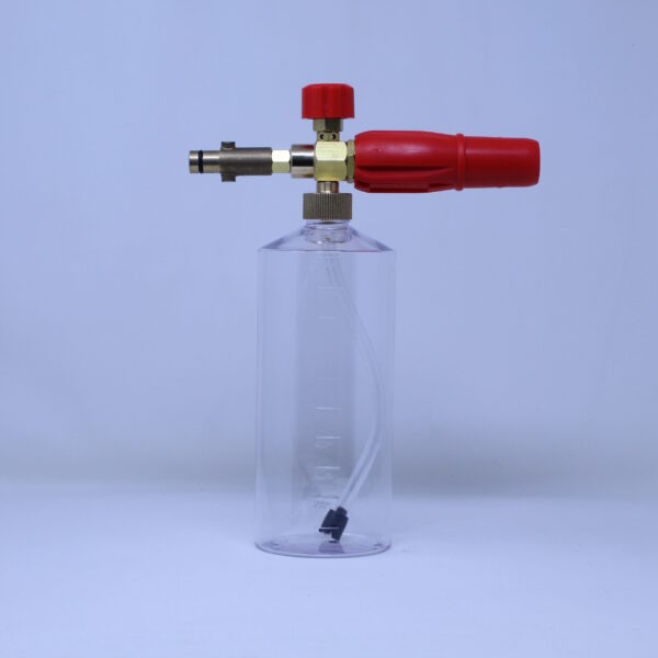 A1 Detailing Snow Foam Lance with Nilfisk Gerni Connector (Red Top Clear Bottle)