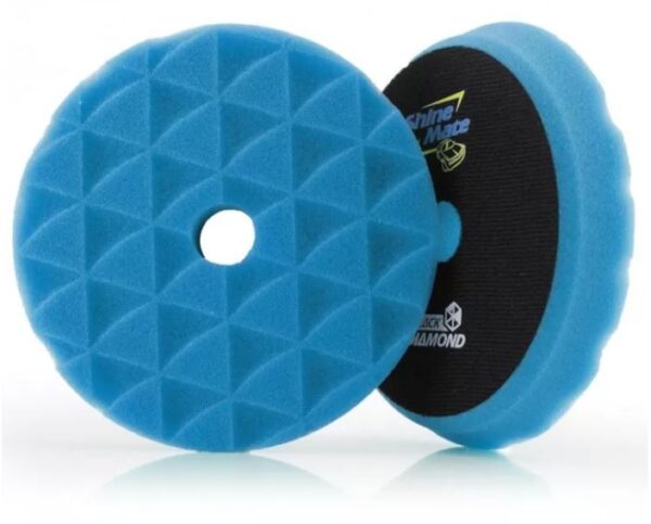 ShineMate - 6" Black Diamond Blue Pad