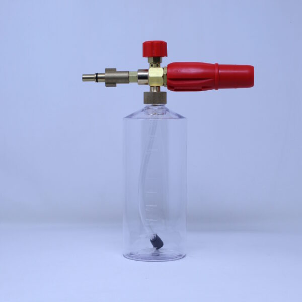 A1 Detailing Snow Foam Lance with Bosch Long Connector (Red Top Clear Bottle)