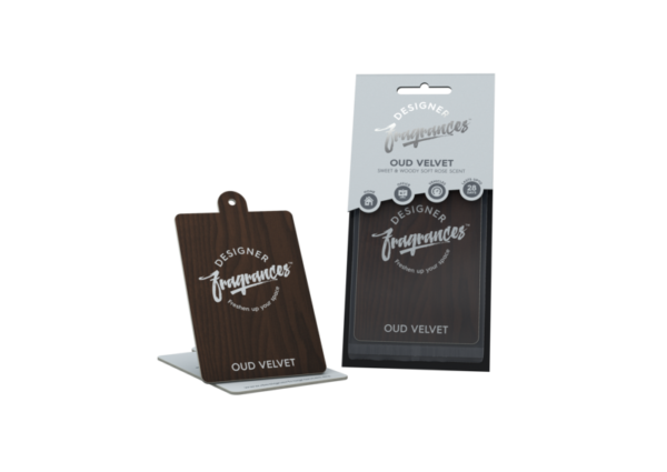 Designer Fragrances Hanging Air Freshner OUD Velvet