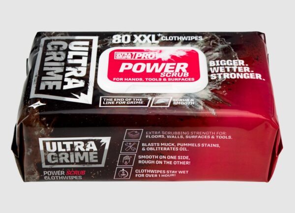 Uniwipe 5920 UltraGrime Pro Power Scrub Wipes 80 Pack